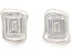 Серьги-гвоздики Molten Glass с цирконием и латунью Kate Spade New York
