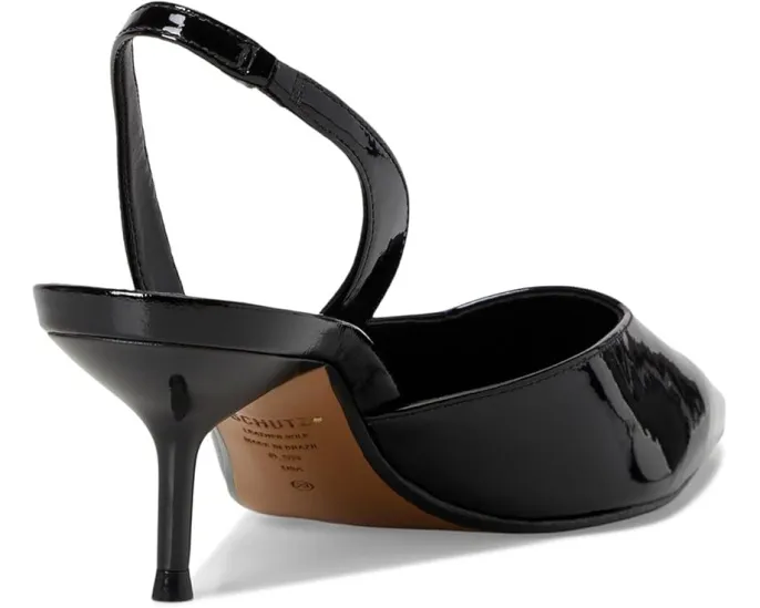 Туфли Schutz Paola Mid с острым носком и тонким каблуком