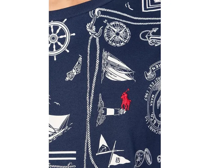 Классическая футболка с банданой из джерси Polo Ralph Lauren