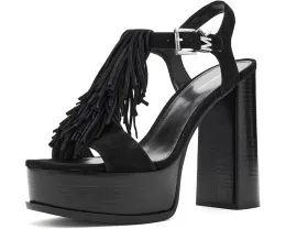 Босоножки Indra Platform Sandals на платформе с бахромой от MICHAEL Michael Kors