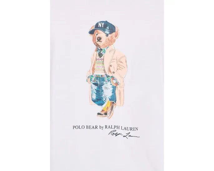 Классическая футболка Polo Bear из джерси Polo Ralph Lauren