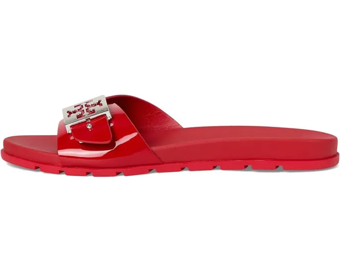 Сандалии Tory Burch Buckle Slide с водонепроницаемым верхом и стелькой из EVA