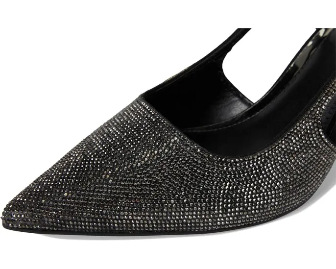 Туфли-лодочки Vince Camuto Sindreea на устойчивом каблуке с ремешком и стразами