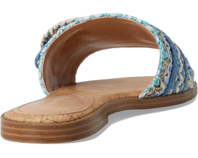 Сандалии Nine West Poland с плетеным дизайном на плоской подошве