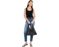 Джинсы AG Jeans Мари с зауженным прямым кроем, средняя посадка