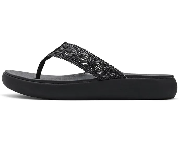 Сандалии SKECHERS Asana Luxe Ocean Breeze 2 с ажурным верхом и просторной посадкой Relaxed Fit