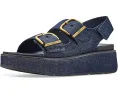 Сандалии FitFlop Gen FF Max Buckle с задним ремешком из денима