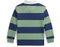 Рубашка поло Polo Ralph Lauren The Iconic Rugby Shirt для младенцев