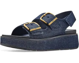 Сандалии FitFlop Gen FF Max Buckle с задним ремешком из денима