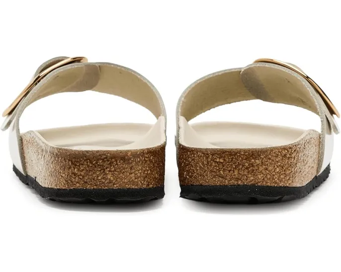 Сандалии Birkenstock Madrid Big Buckle с открытым носком и пробковой стелькой