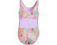 Детский цельнокройный купальник Roxy Kids Coastal Breeze с цветочным принтом