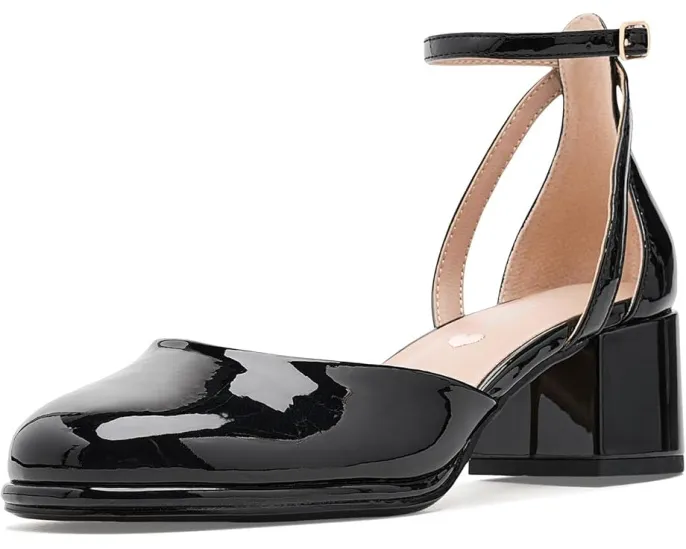 Элегантные сандалии Steve Madden Elinor с лаковой отделкой и щиколоточным ремешком