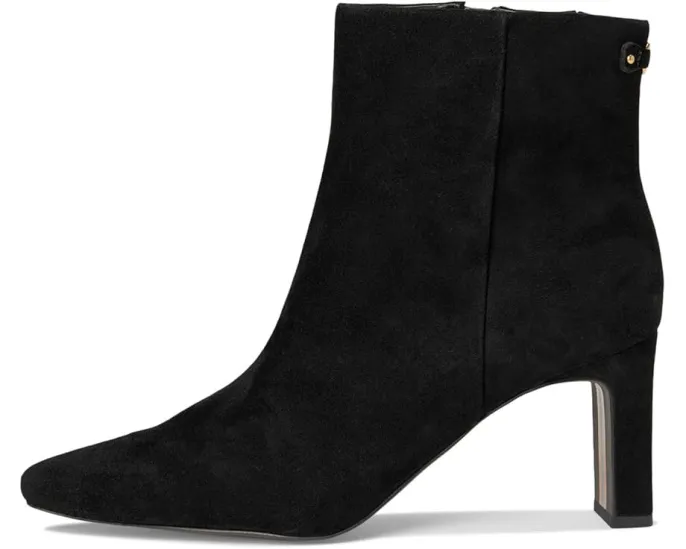 Ботильоны Saige Sam Edelman с архитектурным каблуком и застежкой-молнией