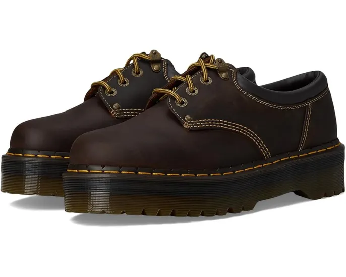 Туфли Dr. Martens 8053 4i Quad Arc оксфорды с глянцевой отделкой