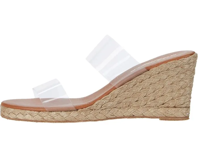 Эспадрильи Andre Assous Anfisa с двумя ремешками и клиновидным каблуком