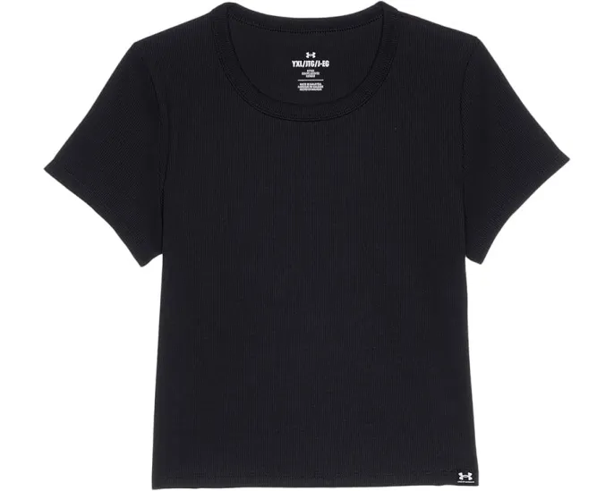 Футболка Under Armour Rival Ribbed с коротким рукавом для детей