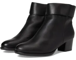 Ботильоны Spring Step Talpa из кожи со сложенным верхом и квадратным каблуком