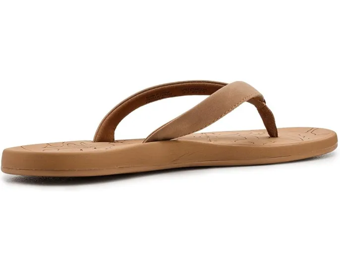 Шлепанцы Roxy Vickie с контурной стелькой и поддержкой свода стопы