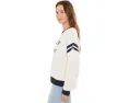Толстовка Salty Crew Maritime Crew Off White с принтом