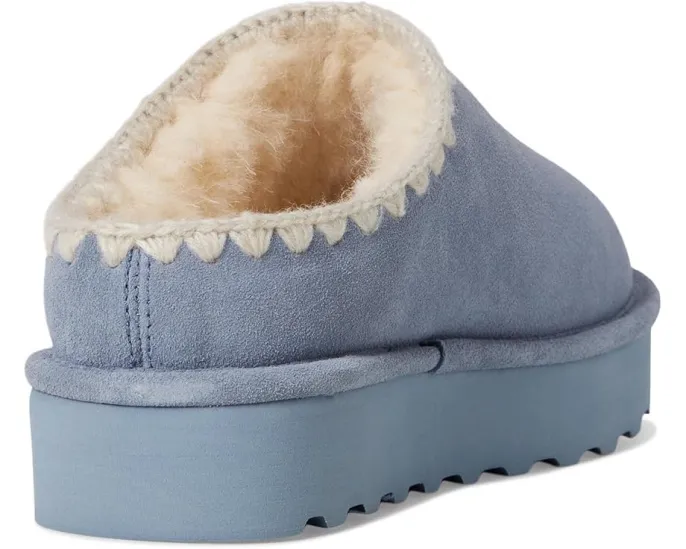 Домашние тапочки Bearpaw Crochet Martis с вязаным декором и съемной стелькой