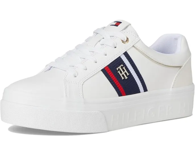 Кроссовки Tommy Hilfiger Badria белые с низким верхом