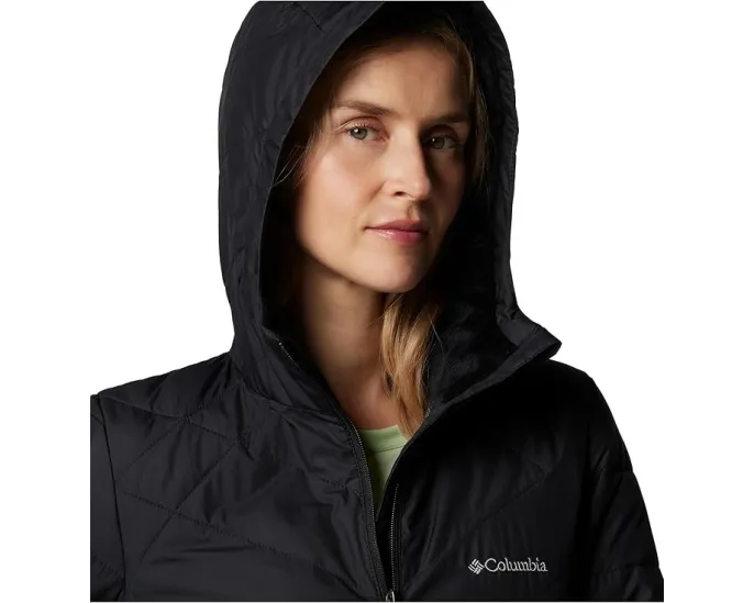 Длинная куртка Columbia Heavenly с капюшоном и подкладкой Omni Heat