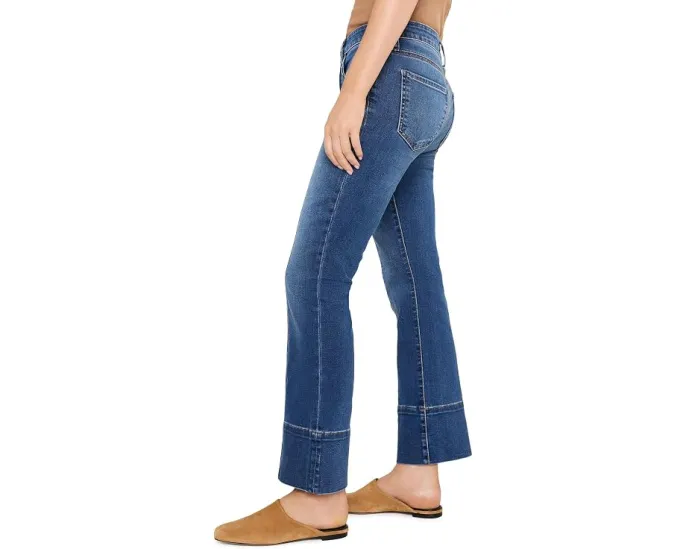 Джинсы Kelsey High-Rise Fab Ab с расклешенным низом и широкой кромкой KUT from the Kloth