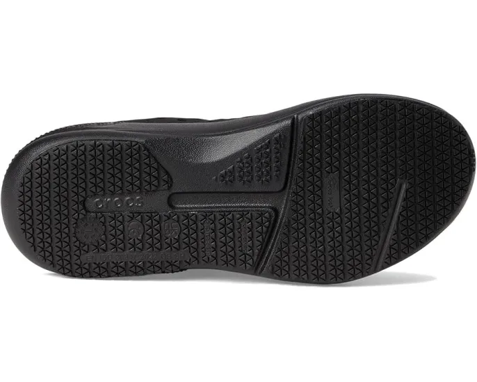 Рабочие кроссовки Crocs On The Clock с сертифицированной противоскользящей подошвой