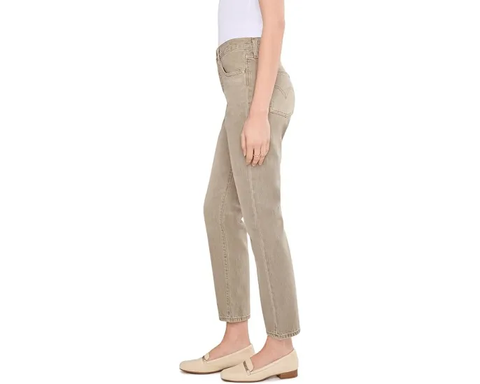 Джинсы Levi's 501 Jeans прямого кроя из жесткого денима с высокой посадкой и потертостями