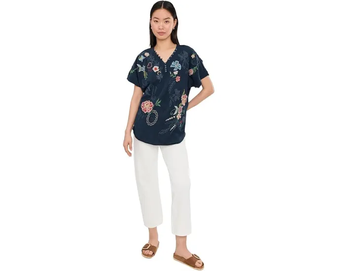 Футболка Tessa с цветочным принтом от Karyn Seo