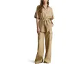 Брюки-карго широкие Льняные Linen Wide-Leg Cargo Lauren Ralph Lauren