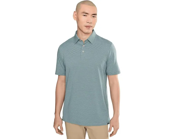 Поло Faherty Short Sleeve Movement Polo с эластичной тканью и классическим кроем
