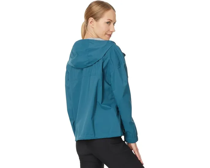 Дождевик Wharf Street Reg от L.L.Bean с капюшоном и укороченным силуэтом