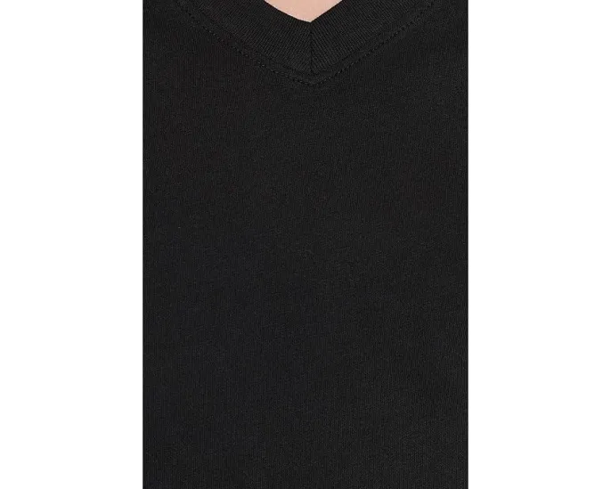 Базовая футболка PACT Organic Cotton Essential V-Neck с V-образным вырезом