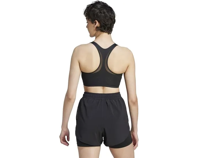 Спортивный бра Adidas by Stella McCartney Truepurpose Power Impact с лазерной перфорацией