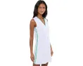 Sleeveless Pique V-neck Dress