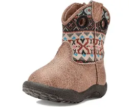 Сапоги Cowbaby Willow Aztec с принтом ацтеков и боковой молнией