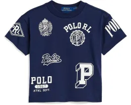 Детская футболка Polo Ralph Lauren Big Fit с логотипом