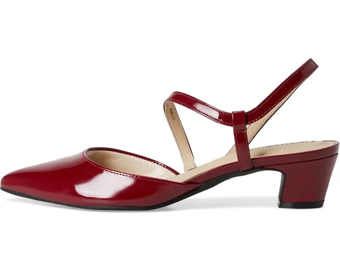 Туфли-лодочки LifeStride Minimalist Dress Pump с острым носком и асимметричным ремешком