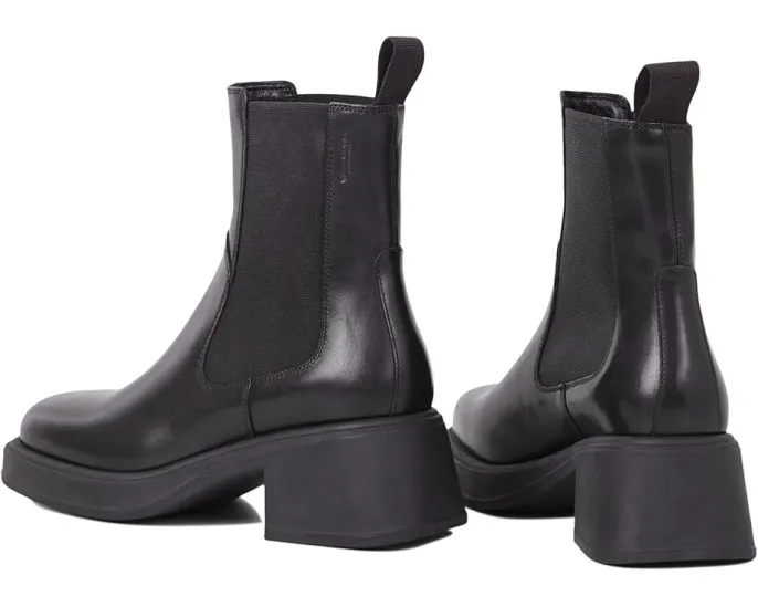 Кожаные челси Vagabond Shoemakers Dorah с квадратным носком и эластичными вставками