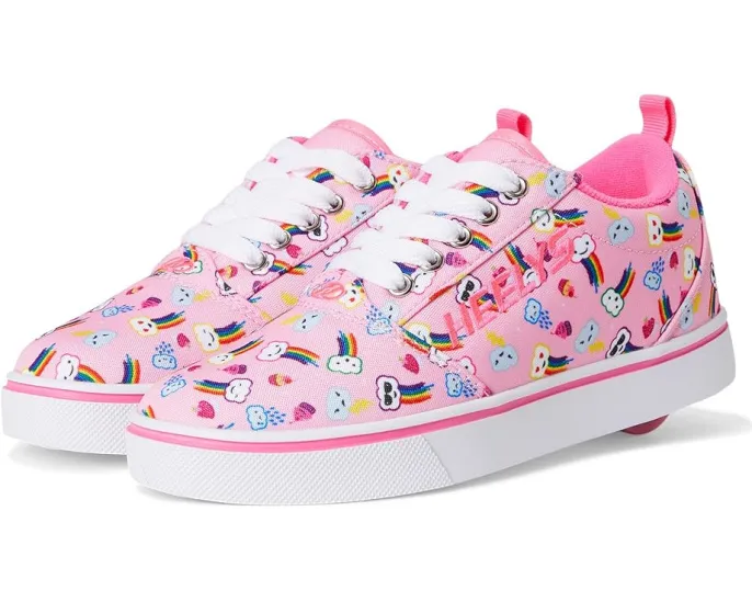 Кроссовки Heelys Pro 20 Prints с холщовым верхом и съемными колесами для детей и взрослых