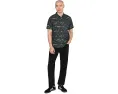 Рубашка RVCA Reception Short Sleeve с гавайским принтом и карманом