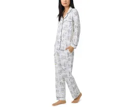 Пижамный комплект Bedhead PJs из органического хлопка с длинными рукавами