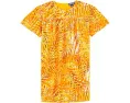 Vilebrequin Kids Накидка Palm Leaves Goyave Terry с пальмовыми листьями