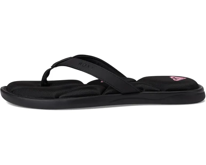 Сланцы Roxy Rays с верхом из полиуретана и стелькой ЭВА для пляжа