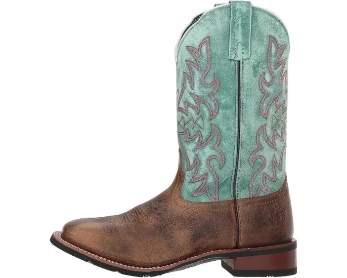 Laredo Anita ковбойские сапоги с двухтонным верхом и каблуком Stockman