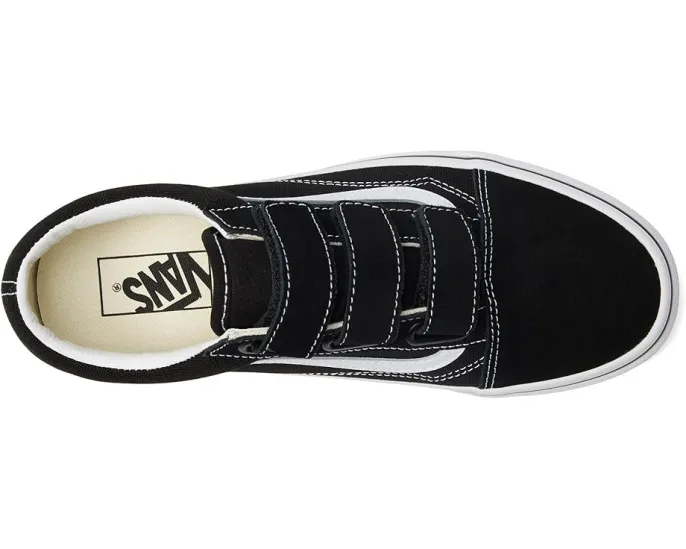 Кроссовки Vans Old Skool V на липучках с вулканизированной подошвой