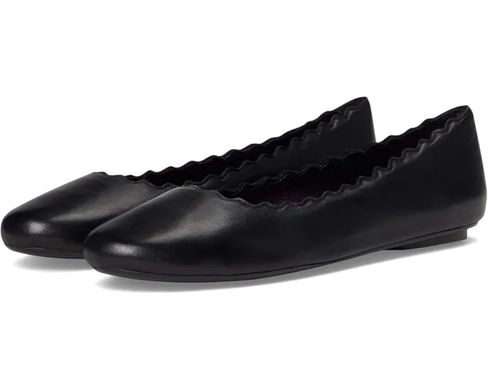 Балетки Vaneli Baird из металлизированной замши на резиновой подошве