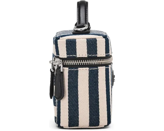 Сумка для косметики Marc Jacobs из полосатого холста The Stripe Canvas Everyday Vanity