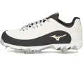 Бутсы бейсбольные Mizuno 9-Spike Swift 8 Low Metal бело-черные